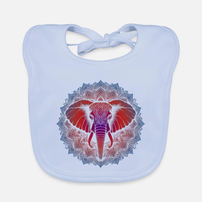 Trifecta Tugenden Mandala Baby Bio-Lätzchen