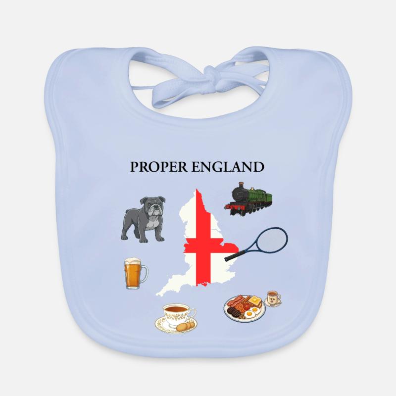 PROPER ENGLAND Organic Baby Bibs