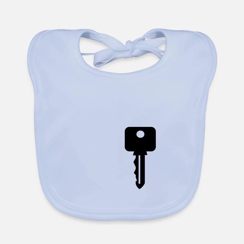 Clé - clé - idée cadeau Bavoir bio Bébé