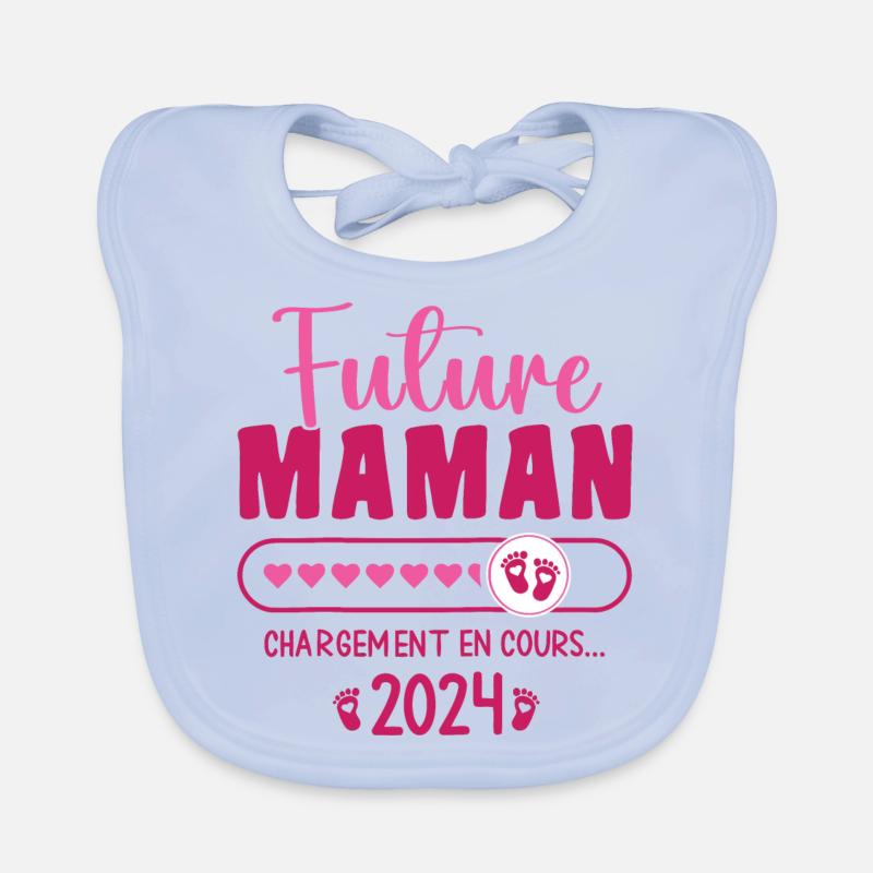 Werdende Mutter 2024 Fortlaufend Schwangere Mutter Baby Bio-Lätzchen