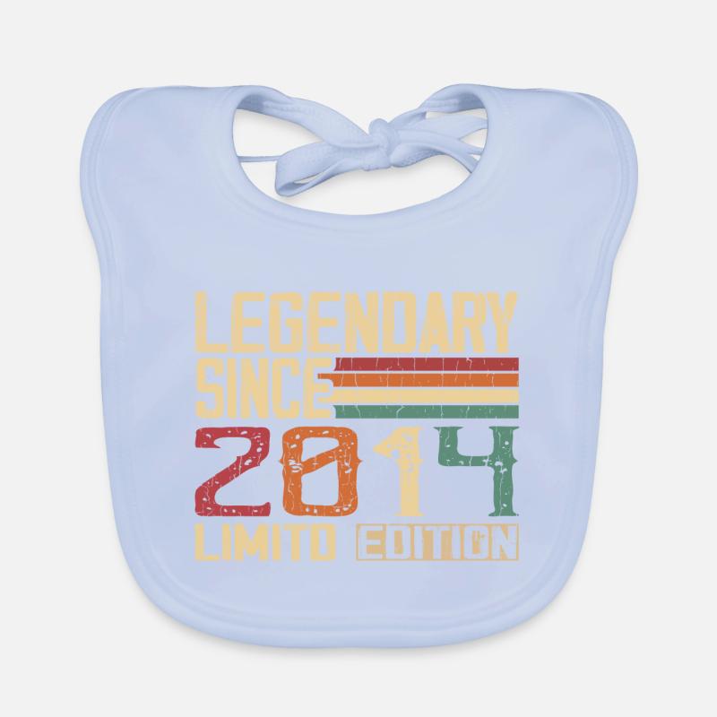 Original 2014 Vintage Geburtstagsgeschenk 2014 Baby Bio-Lätzchen