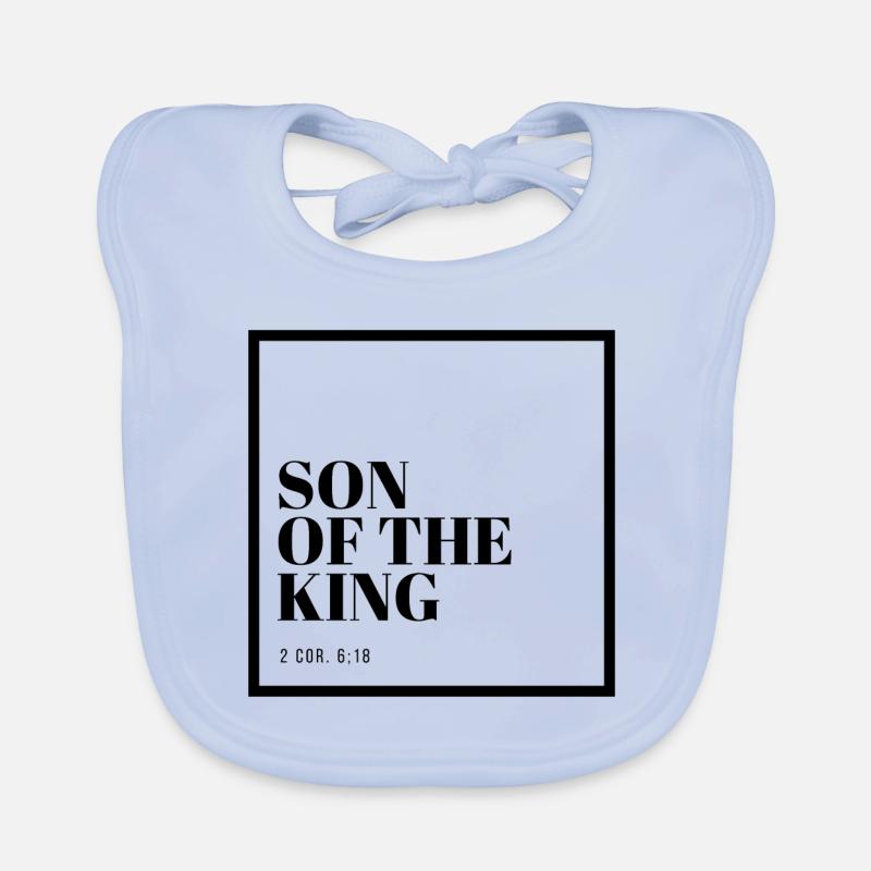 fils du roi Bavoir bio Bébé