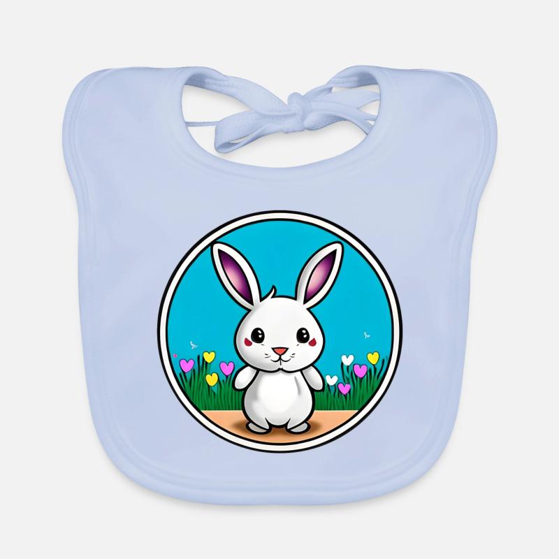 Cute Easter Organic Baby Bibs