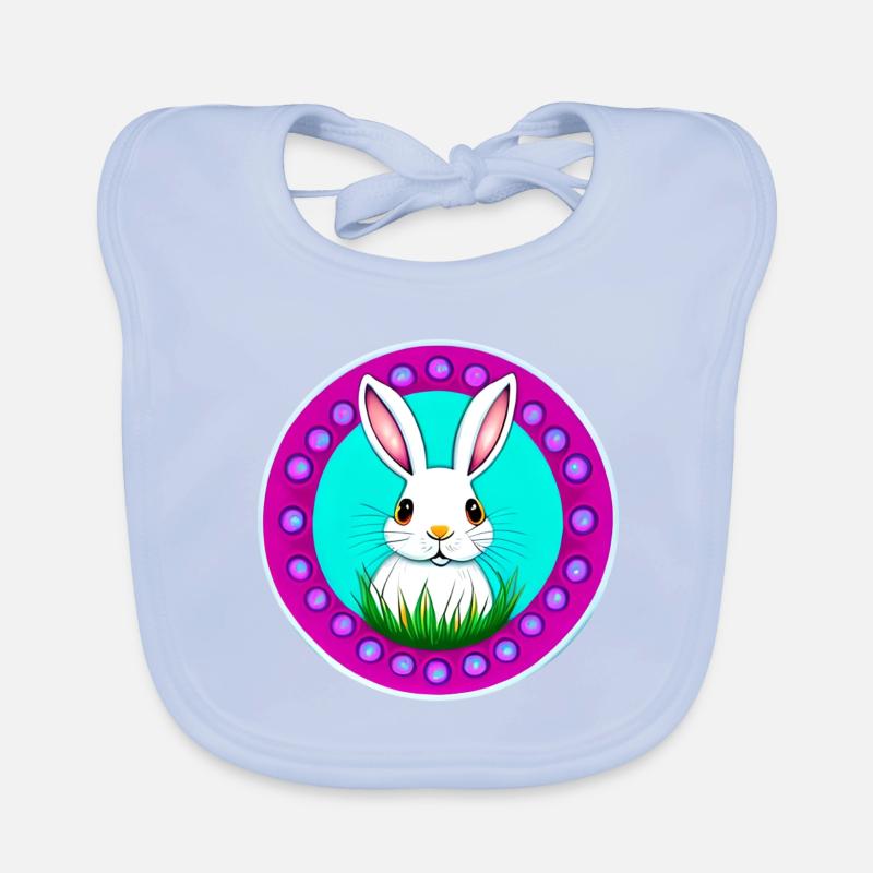 for Easter Organic Baby Bibs