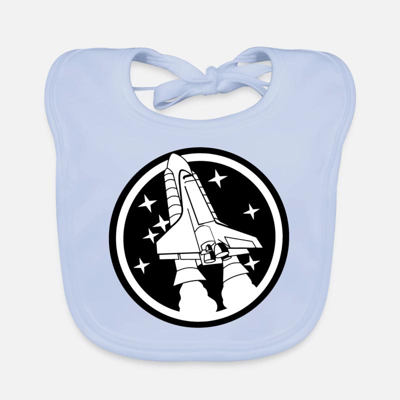 Astronef Bavoir bio Bébé