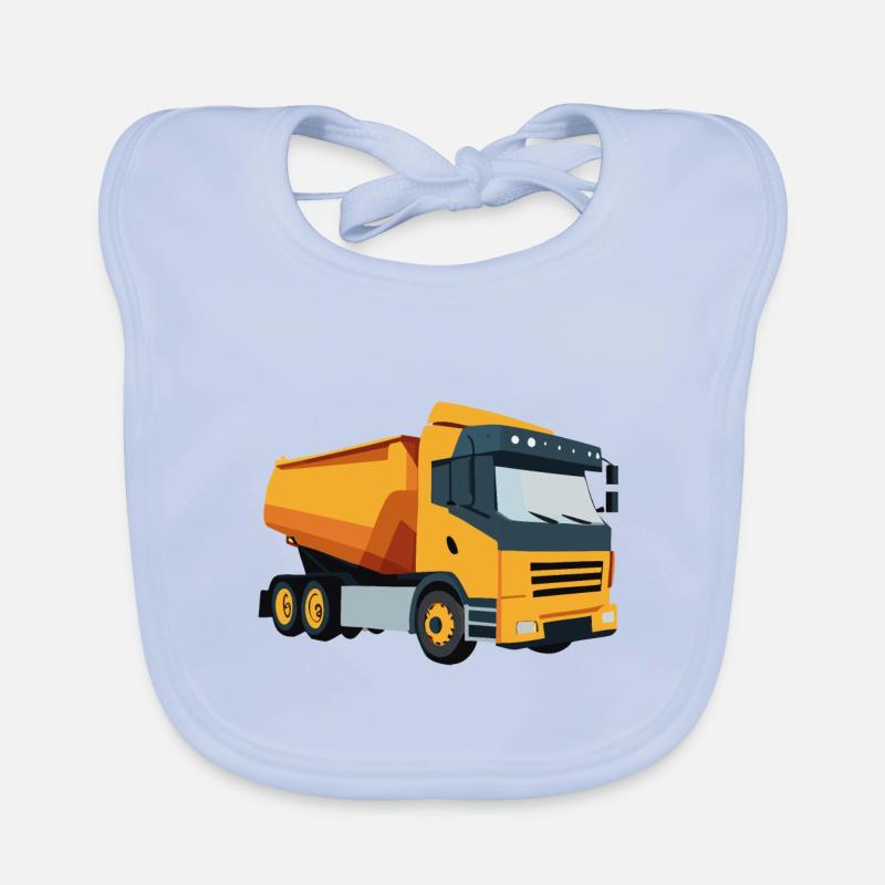 Kipplaster Baby Bio-Lätzchen