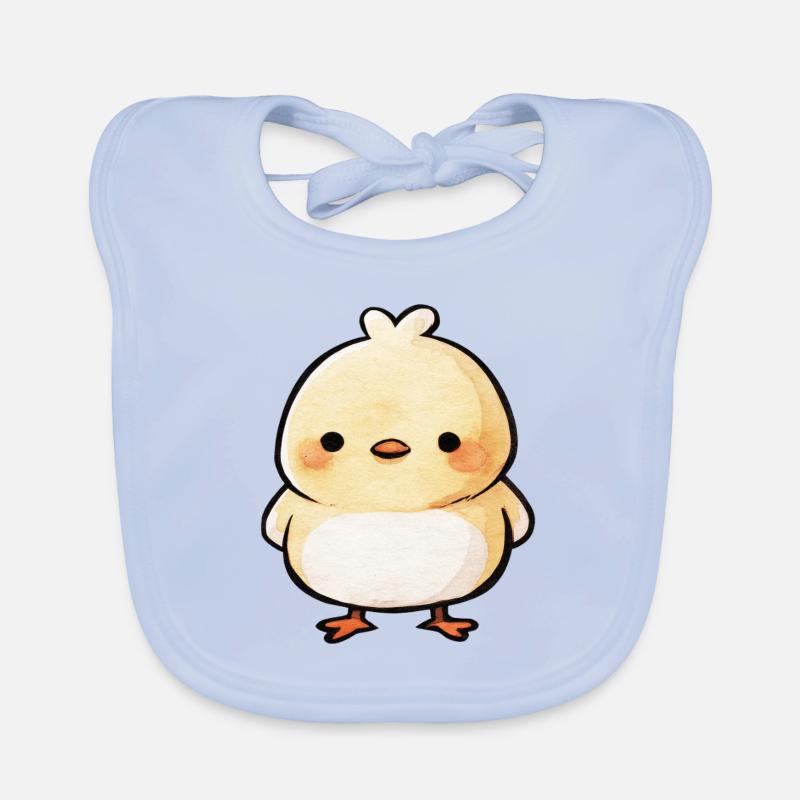 poussin mignon Bavoir bio Bébé