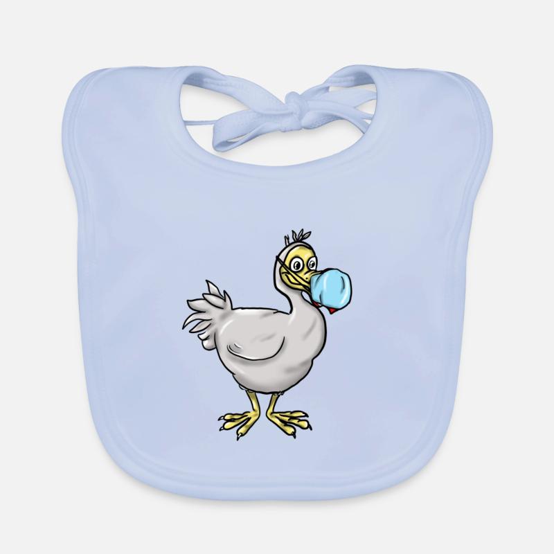 Dodo Maske Baby Bio-Lätzchen