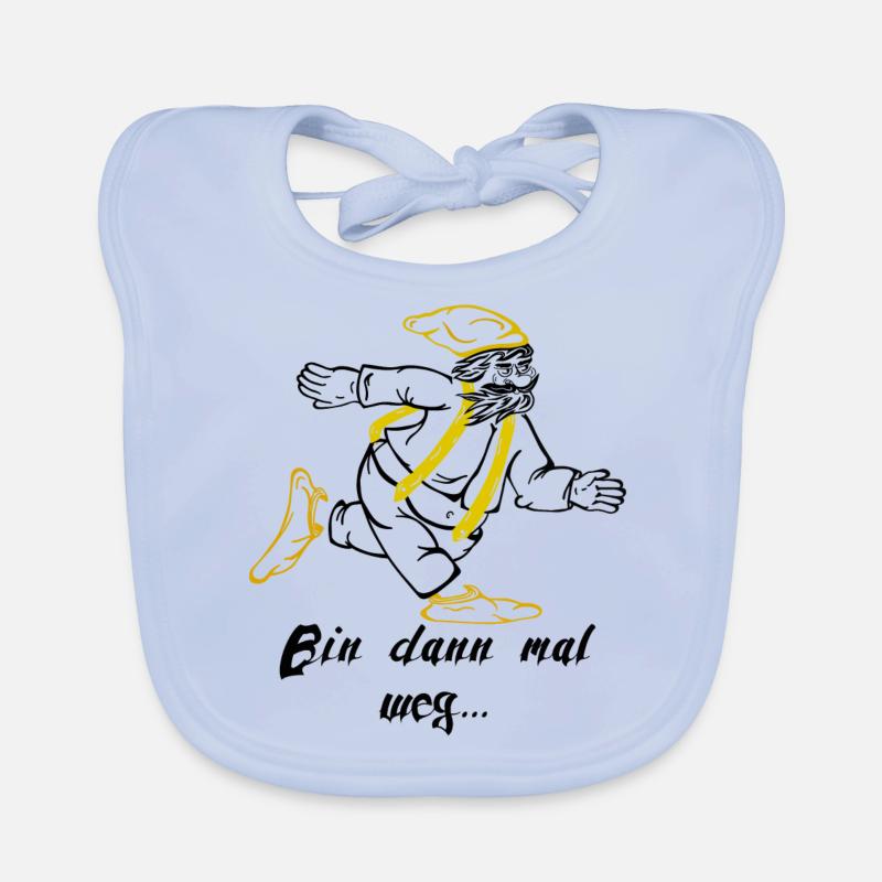 Zwerg comic Baby Bio-Lätzchen