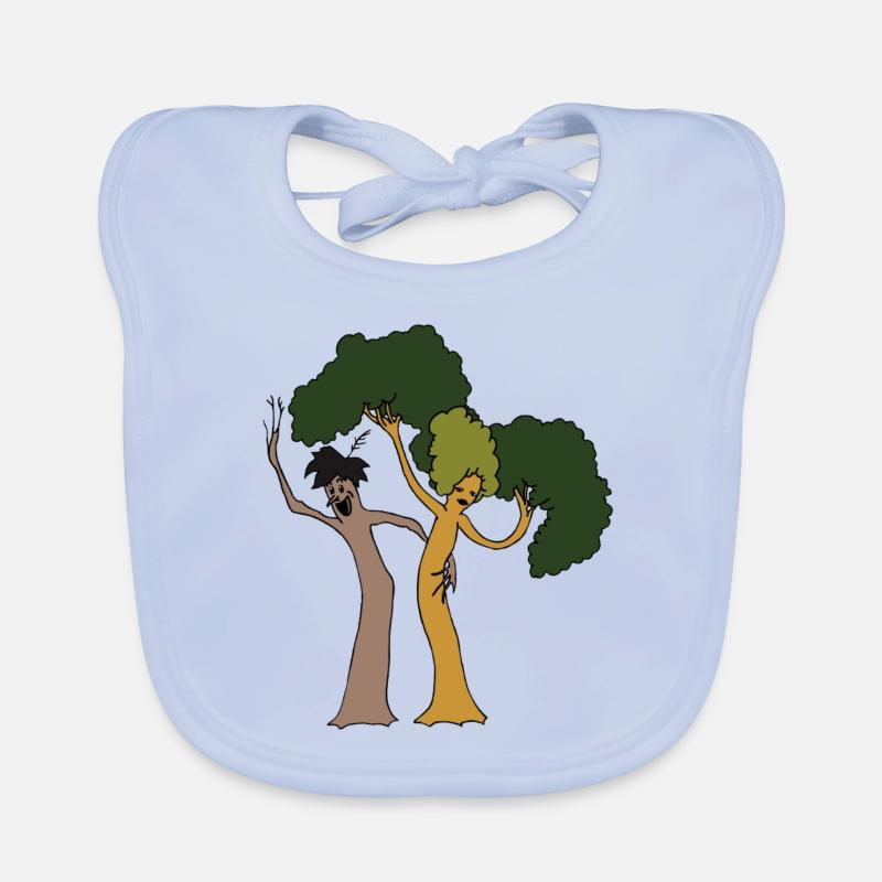 Funny Trees Organic Baby Bibs