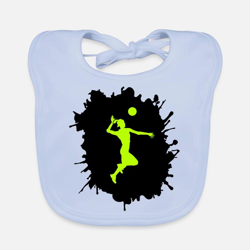handball klecks Baby Bio-Lätzchen