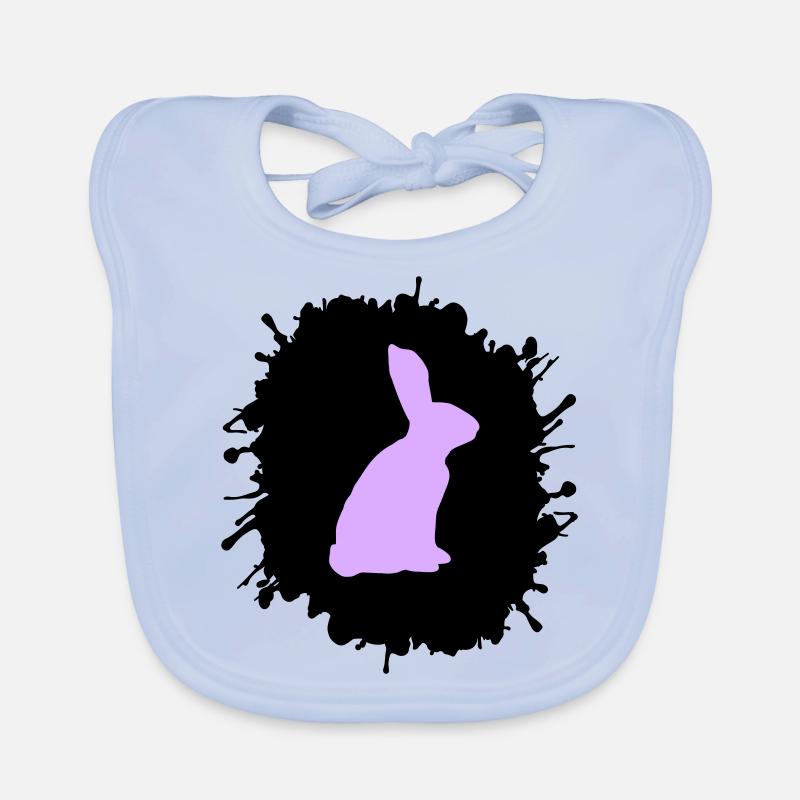 Éclaboussures de lapin Bavoir bio Bébé