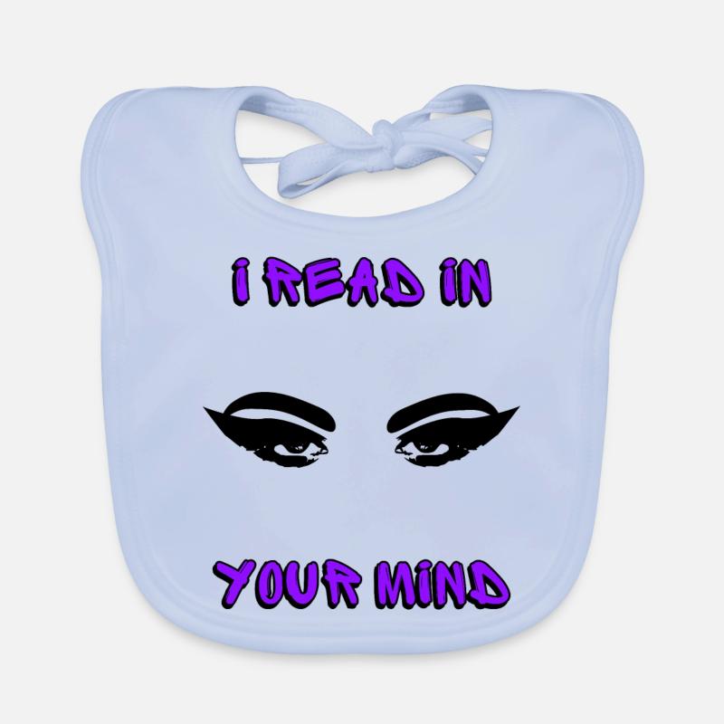 I read your mind Organic Baby Bibs