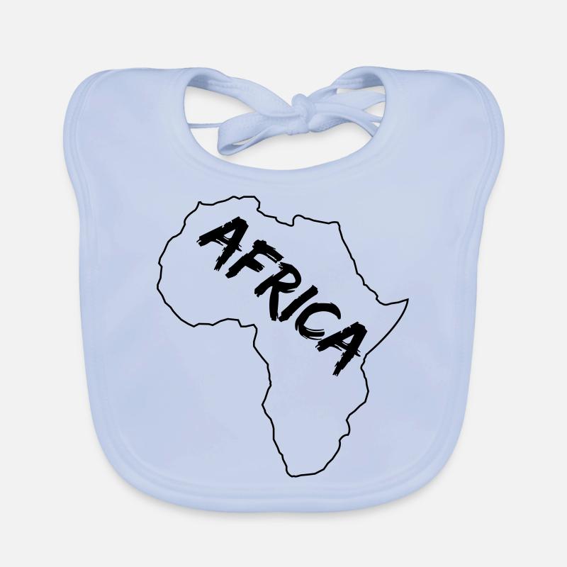 Aperçu de l’Afrique Bavoir bio Bébé