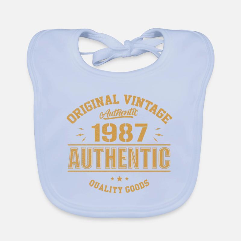 Authentisches 1987 Original 1987 Geburtstagsgeschenk Baby Bio-Lätzchen