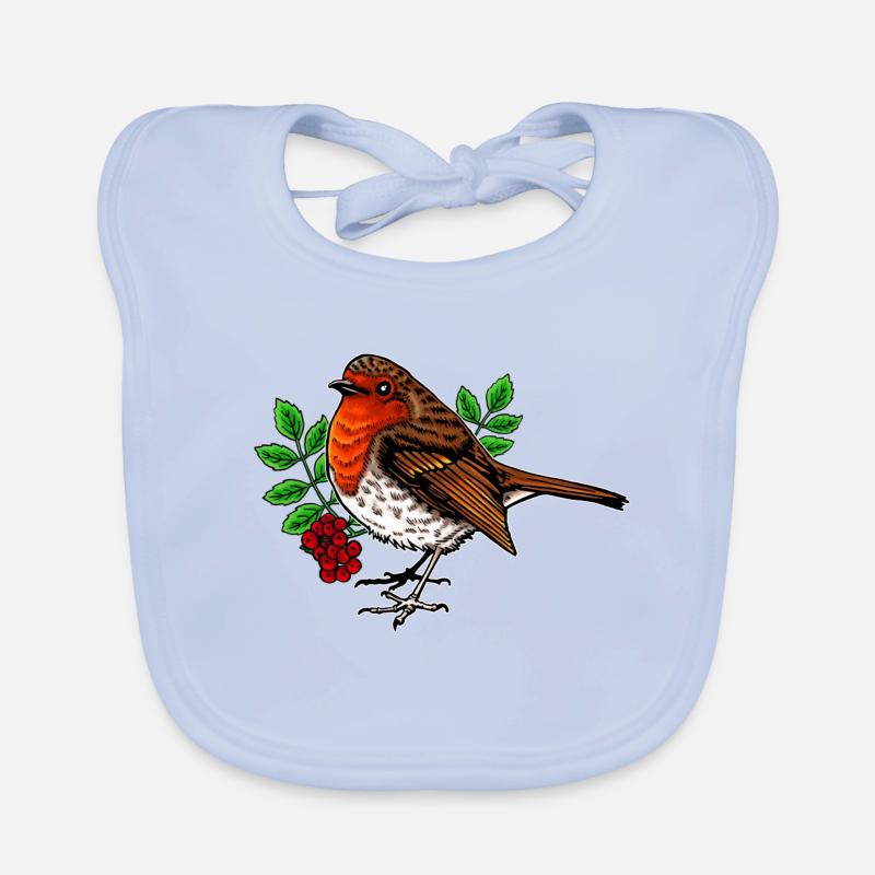 Robin Baby Bio-Lätzchen