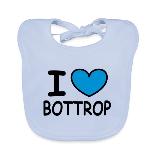 I ♥ love Bottrop - Baby Bio-Lätzchen