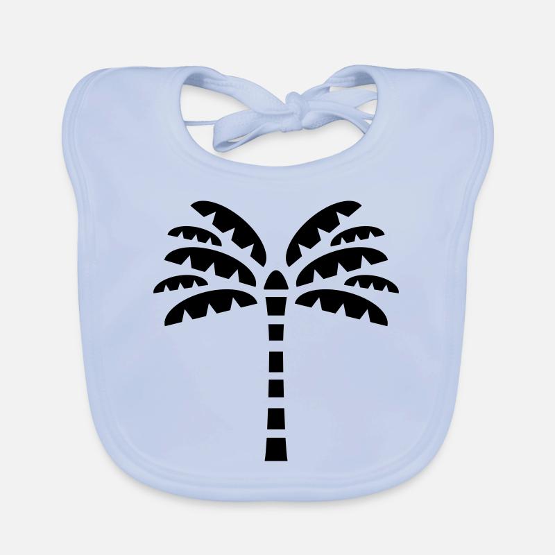 Symbole de palme Bavoir bio Bébé