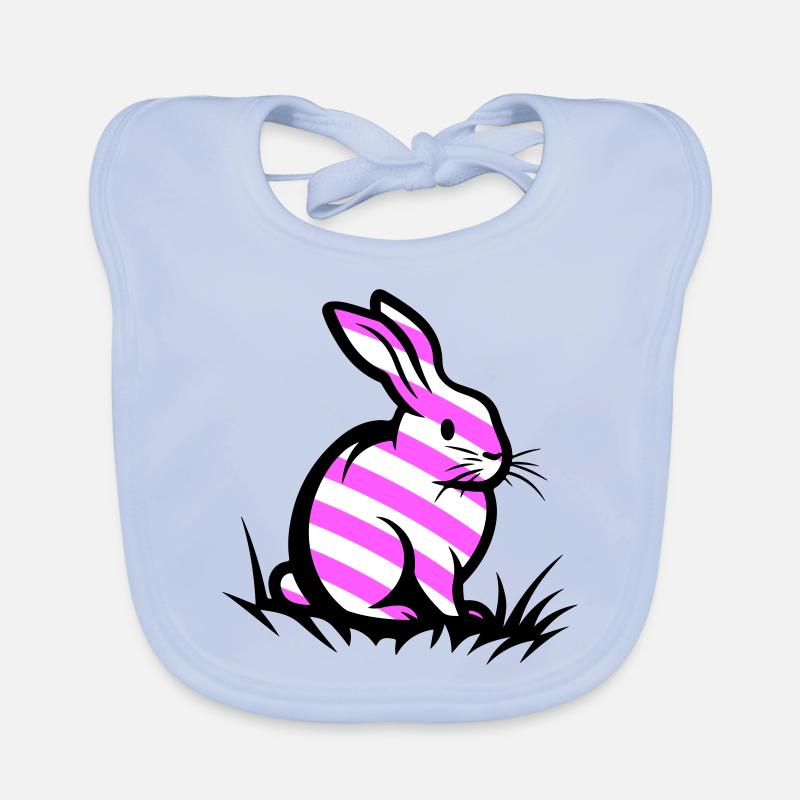 Easter Bunny Easter Organic Baby Bibs