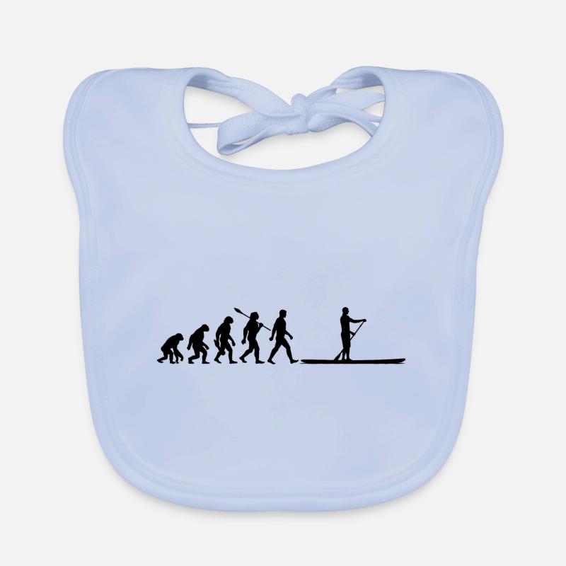 Evolution - SUP - Stand up paddling Organic Baby Bibs