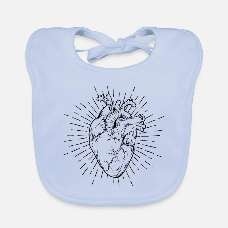 heart Baby Bio-Lätzchen