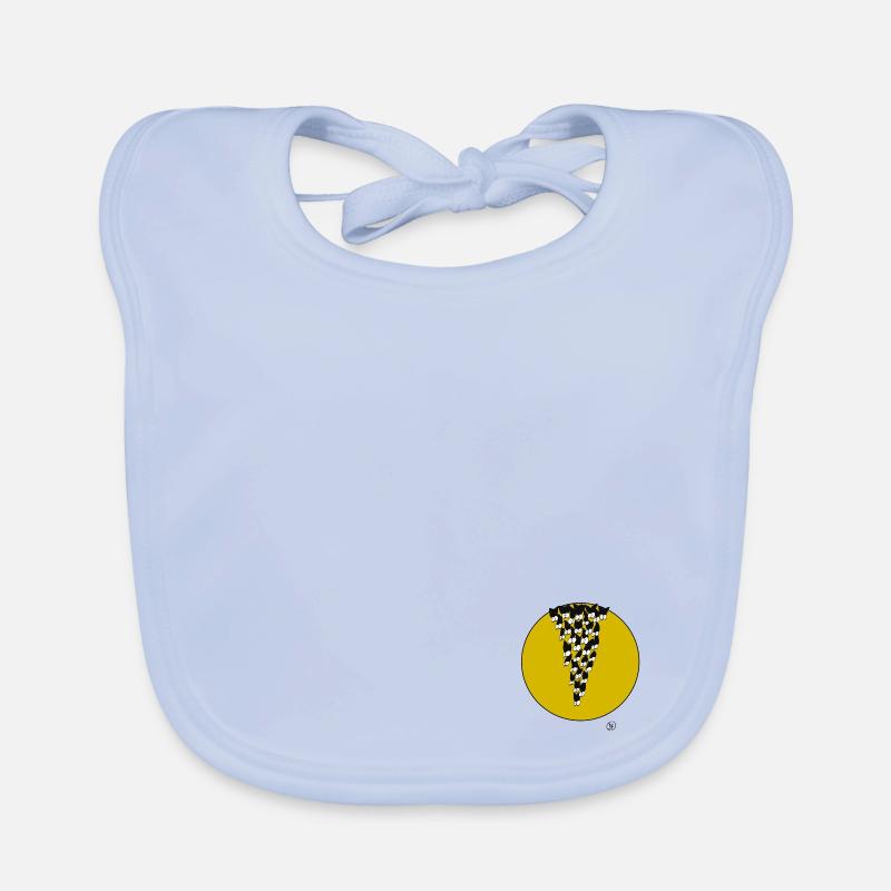 Fledermäuse beobachten Dich Baby Bio-Lätzchen