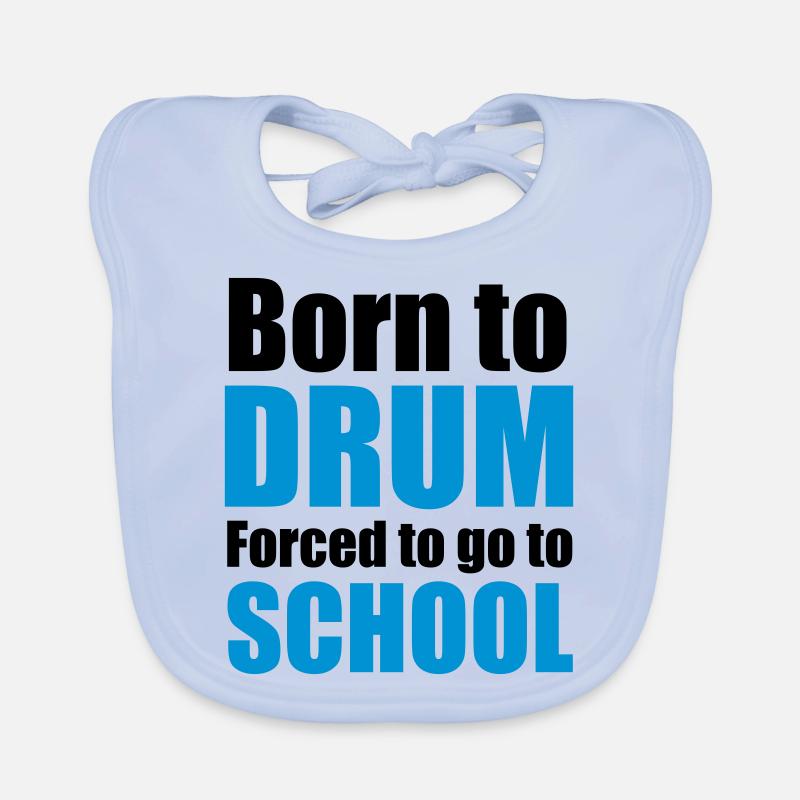 drums Organic Baby Bibs
