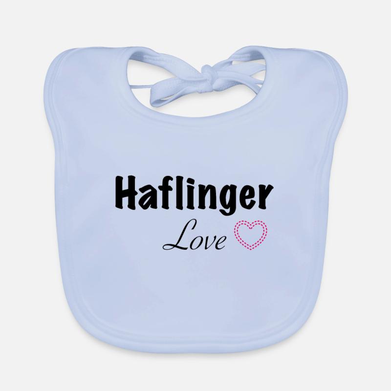 Haflinger Love Organic Baby Bibs
