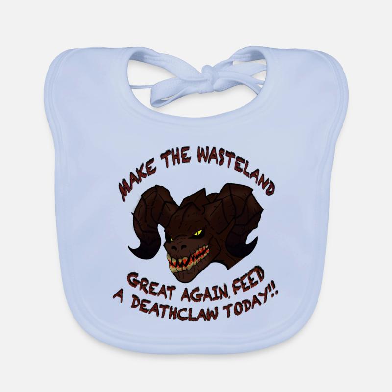 Make the wasteland great again Nightmare version Organic Baby Bibs