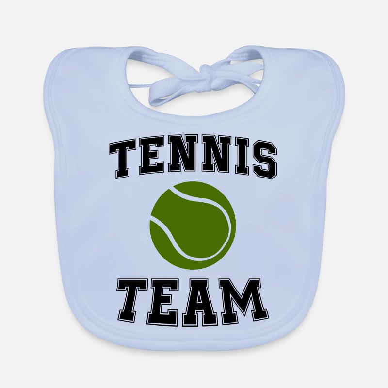 Équipe de tennis Bavoir bio Bébé
