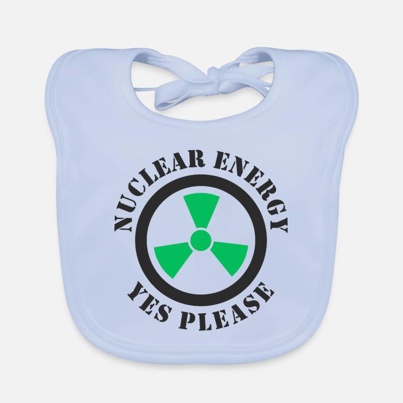 Kernenergie, Ja bitte, Atomkraft Baby Bio-Lätzchen