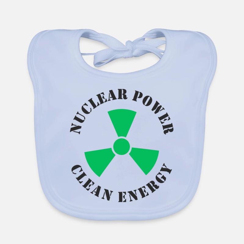 Nucléaire, énergie propre Bavoir bio Bébé
