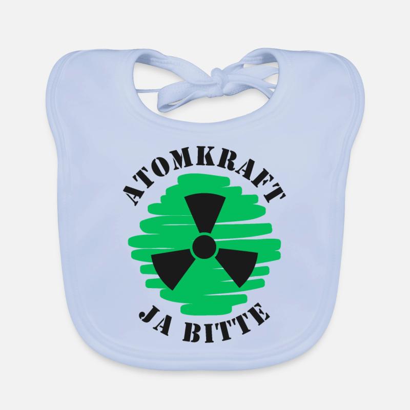 Atomkraft, Ja bitte, Kernenergie Baby Bio-Lätzchen