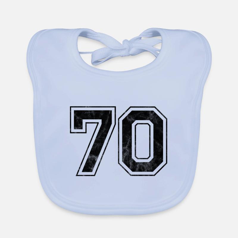 Numéro 70 Bavoir bio Bébé