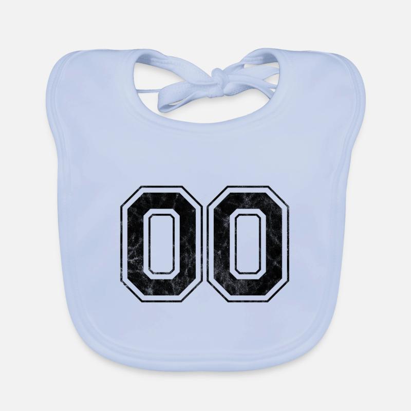 Numéro 00 Bavoir bio Bébé