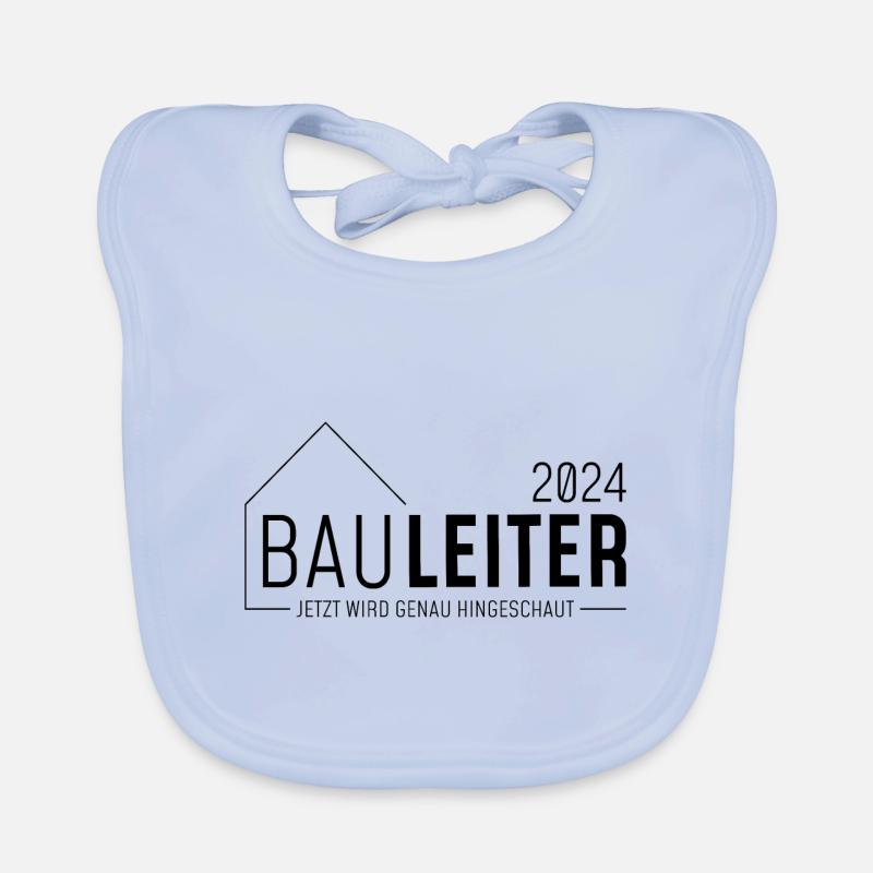 Construction Manager 2024 Organic Baby Bibs