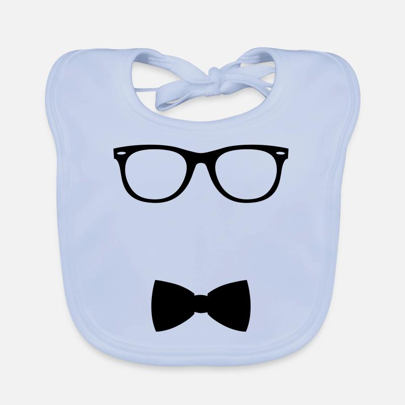 De kleine prins - Het kleine hipsterzwart Bio-slabbetje voor baby's