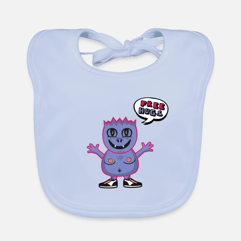 Câlins gratuits Bavoir bio Bébé