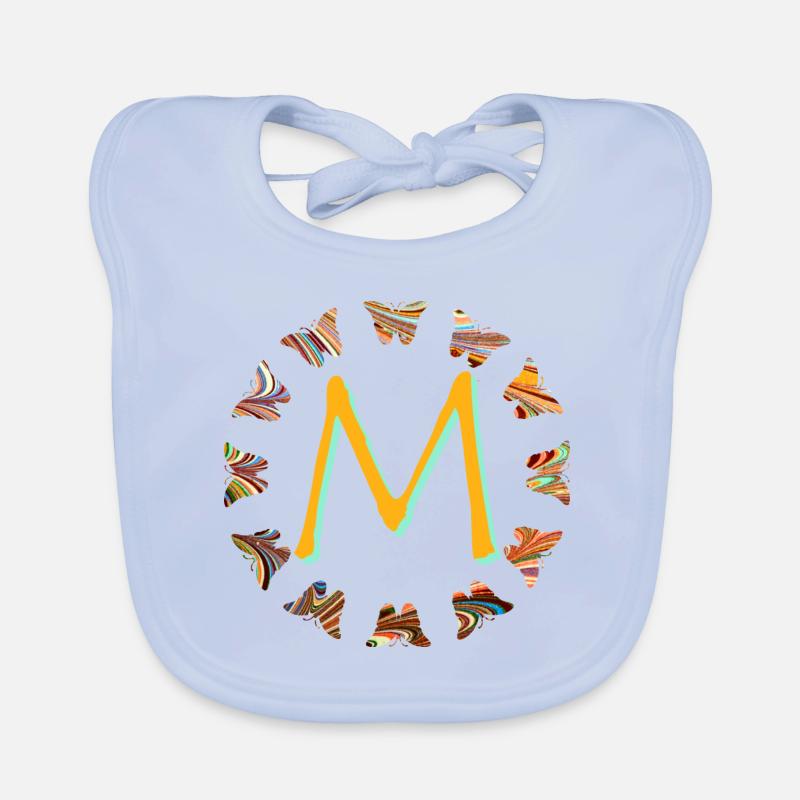 Papillons e 56 m Bavoir bio Bébé