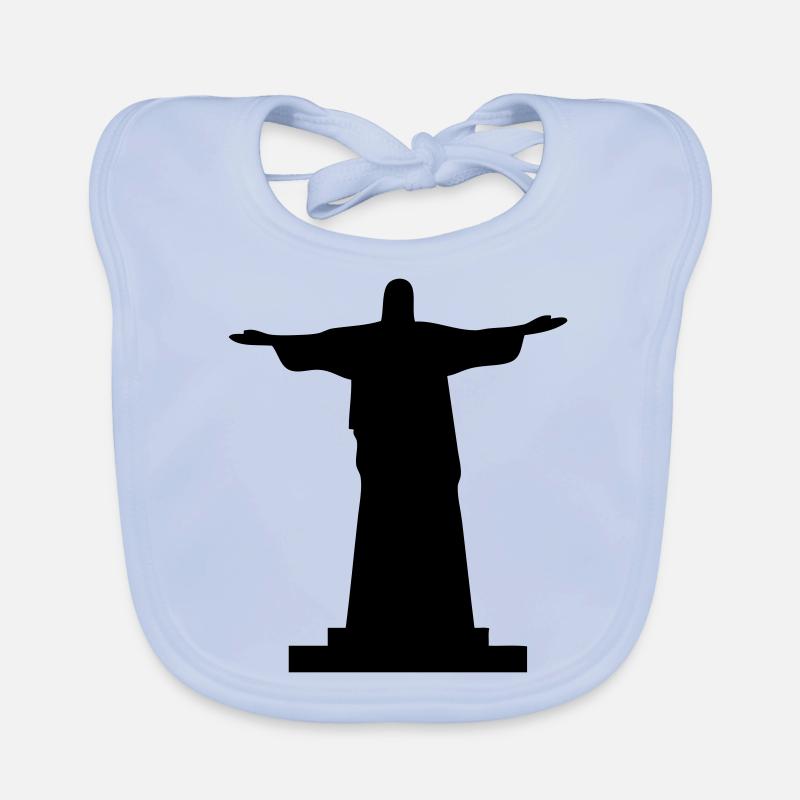 christ redeemer Baby Bio-Lätzchen