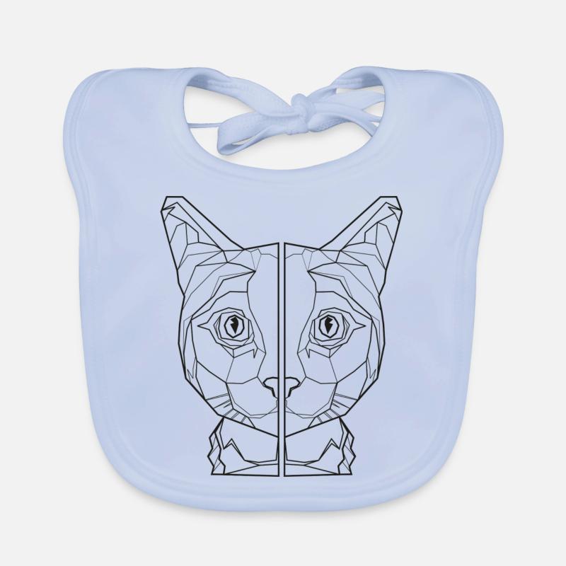 amant de chemise de chat de chat, ami de chat Bavoir bio Bébé