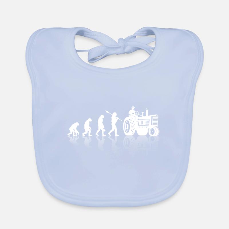 Traktor Shirt · Landwirtschaft · Evolution Baby Bio-Lätzchen