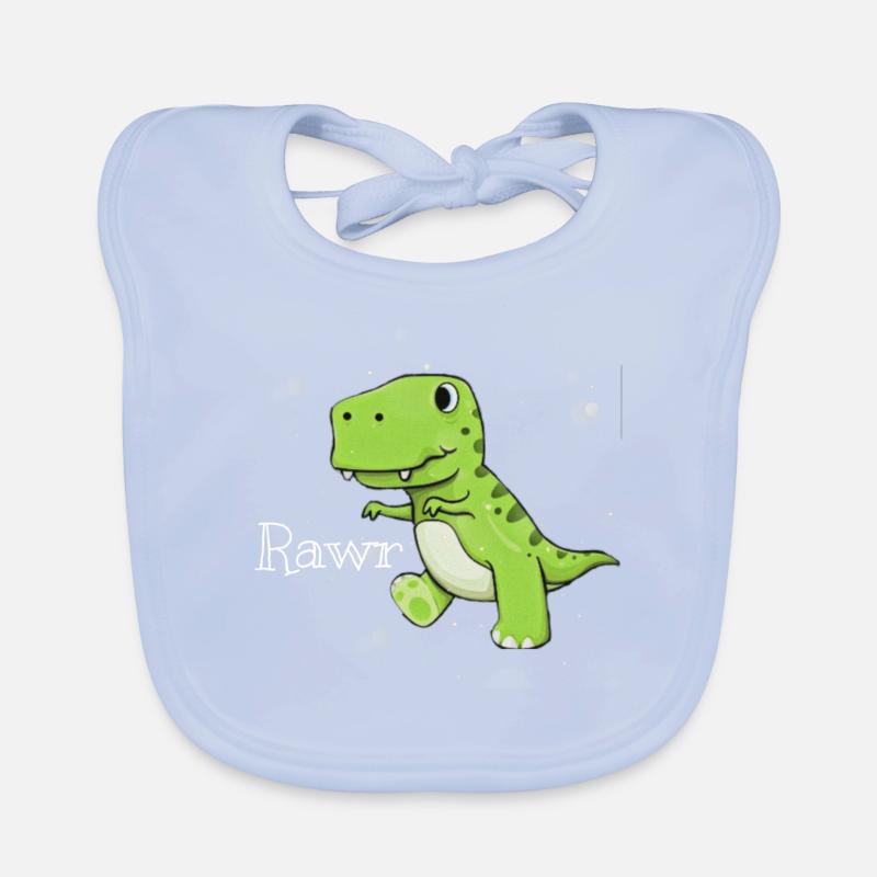Dino Organic Baby Bibs