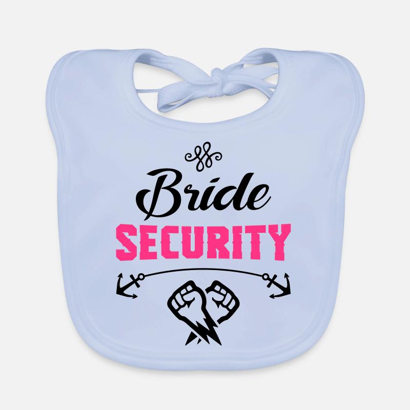 bride security design Baby Bio-Lätzchen