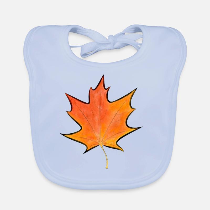 Maple leaf Organic Baby Bibs