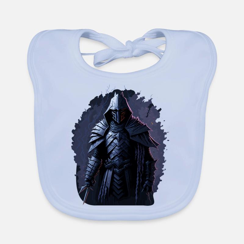 Dark knight templar Organic Baby Bibs