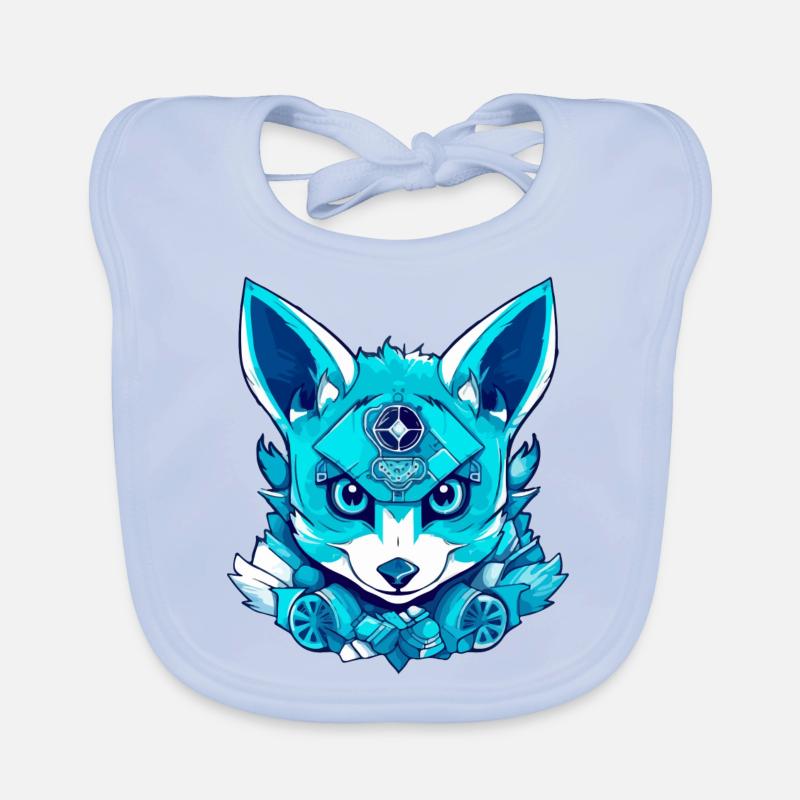 Zack the Magic Fox Organic Baby Bibs