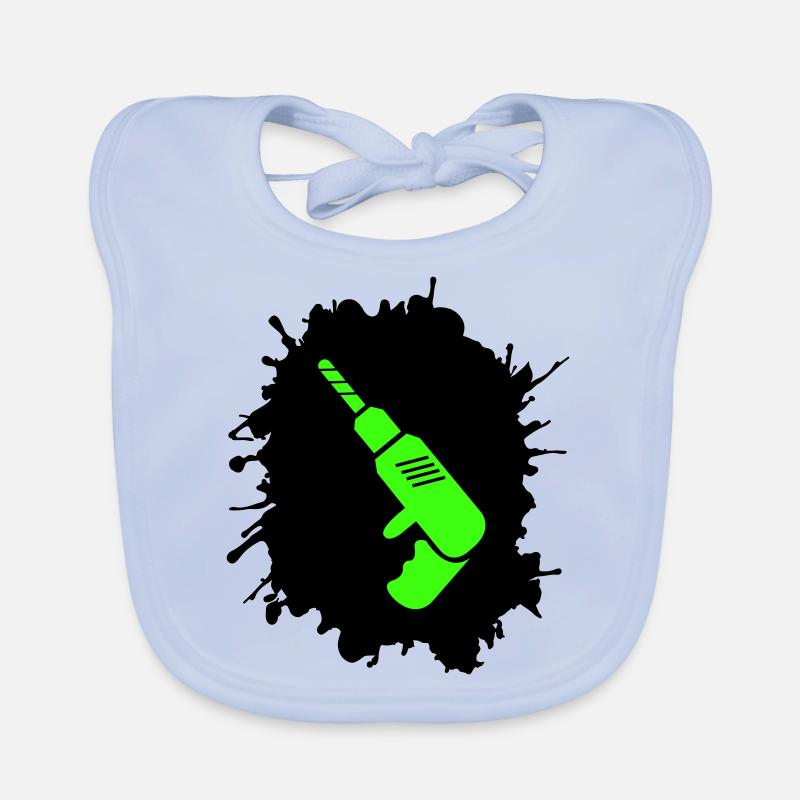 Artisan des perceuses Blobs Bavoir bio Bébé