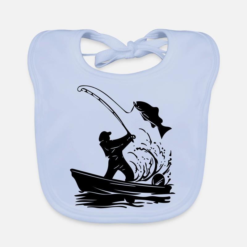 pêcheur Bavoir bio Bébé