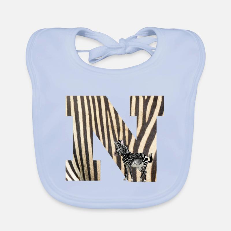 zebra n Organic Baby Bibs